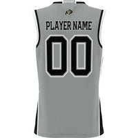 Colorado Buffaloes Basketball Jersey, Gray Lightweight Sportswear Jersey Shirt, Sleeveless Athletic Tank Jersey, Casual Gift for Men