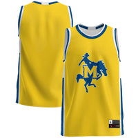McNeese State Cowboys Basketball Jersey, Blue Lightweight Sportswear Jersey Shirt, Sleeveless Athletic Tank Jersey, Casual Gift for Men