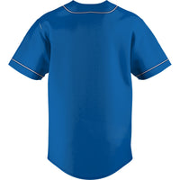 Creighton Bluejays Baseball Jersey, Blue Lightweight Sportswear Jersey Shirt, Lightweight Breathable Athletic Jersey, Casual Gift for Men
