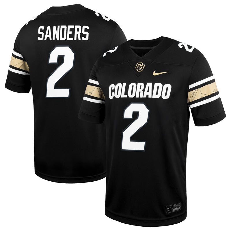 Colorado Buffaloes Football Jersey, Black Sportswear Jersey Shirt, Lightweight Breathable Athletic Jersey, Casual Gift for Men, Style 203143864