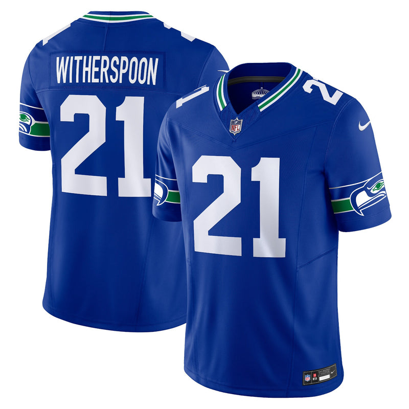 Devon Witherspoon Seattle Seahawks Football Jersey, Sportswear Jersey Shirt, Lightweight Athletic Jersey, Casual Gift for Men, Style 200145123
