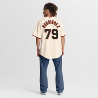 Jesus Rodriguez San Francisco Giants Baseball Jersey, Cream Sportswear Jersey Shirt, Lightweight Breathable Athletic Jersey, Casual Gift for Men