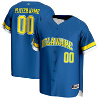 Delaware Fightin' Blue Hens Baseball Jersey, Sportswear Jersey Shirt, Lightweight Athletic Jersey, Casual Gift for Men, Style 202883950