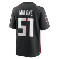 Atlanta Falcons Football Jersey, Black Game Sportswear Jersey Shirt, Lightweight Breathable Athletic Jersey, Casual Gift for Men