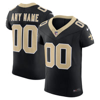 New Orleans Saints Football Jersey, Black Elite Sportswear Jersey Shirt, Lightweight Breathable Athletic Jersey, Casual Gift for Men