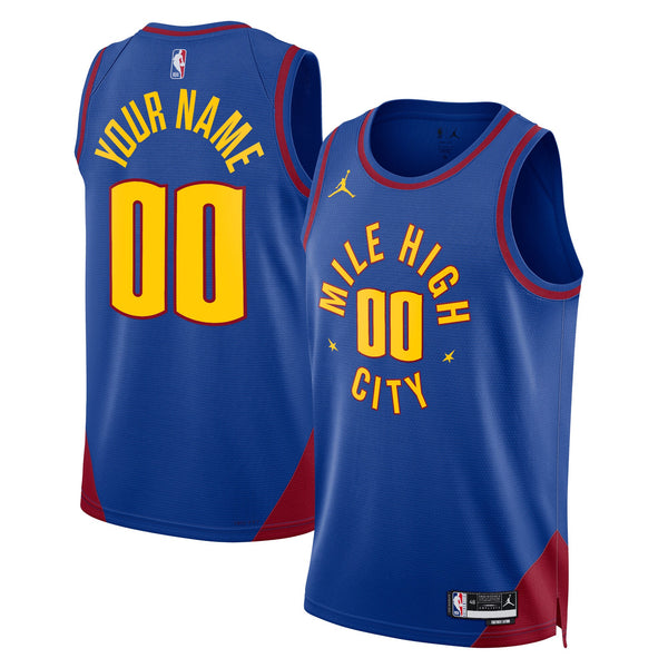 Denver Nuggets Statement Swingman Jersey - Custom