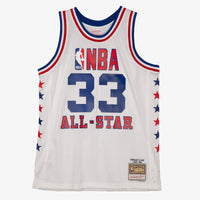 NBA Larry Bird 1985 All-Star Swingman Authentic Basketball Jersey, Sportswear Jersey Shirt, Sleeveless Athletic Tank Jersey, Casual Gift for Men