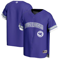 High Point Panthers Baseball Jersey, Purple Sportswear Jersey Shirt, Lightweight Breathable Athletic Jersey, Casual Gift for Men