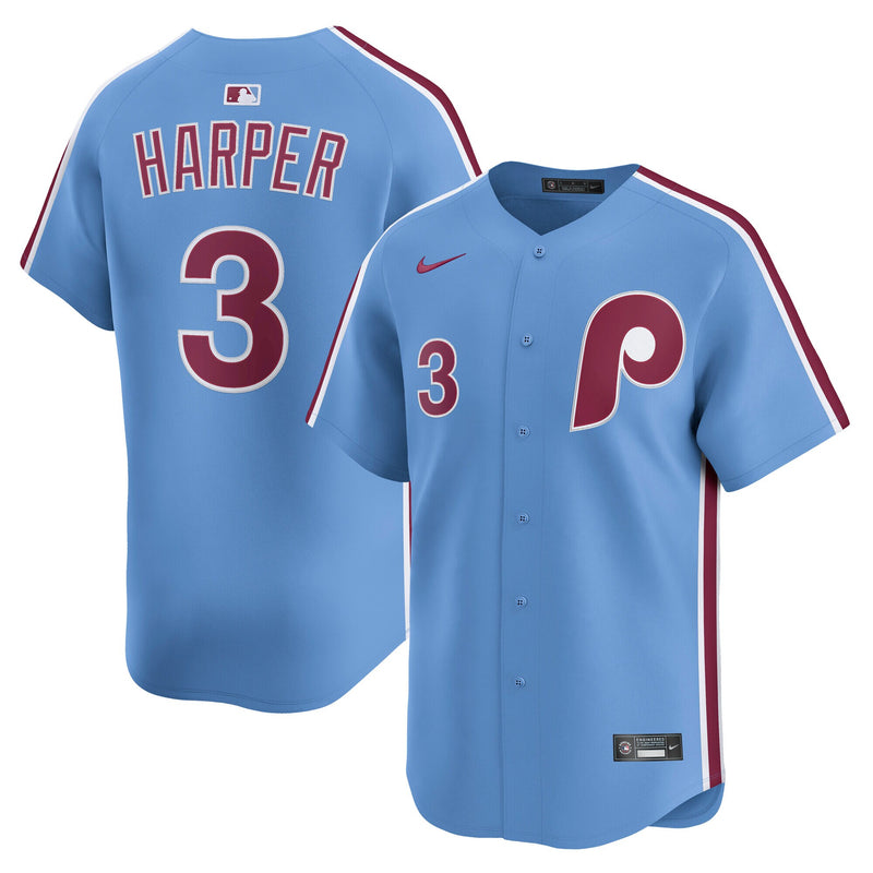 Bryce Harper Philadelphia Phillies Baseball Jersey, Sportswear Jersey Shirt, Lightweight Athletic Jersey, Casual Gift for Men, Style 202774514