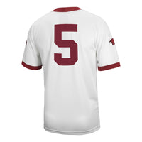 Arkansas Razorbacks Football Jersey, White Sportswear Jersey Shirt, Lightweight Breathable Athletic Jersey, Casual Gift for Men