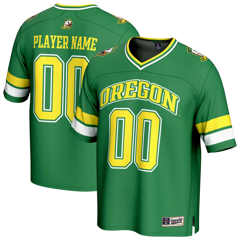 Oregon Ducks Football Jersey, Green Sportswear Jersey Shirt, Lightweight Breathable Athletic Jersey, Casual Gift for Men, Style 202073247