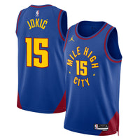 Nikola Jokic Denver Nuggets Basketball Jersey, Blue Swingman Sportswear Jersey Shirt, Sleeveless Athletic Tank Jersey, Casual Gift for Men