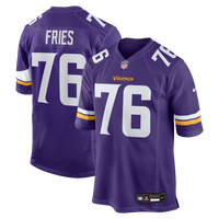 Will Fries Minnesota Vikings Football Jersey, Purple Game Sportswear Jersey Shirt, Lightweight Breathable Athletic Jersey, Casual Gift for Men
