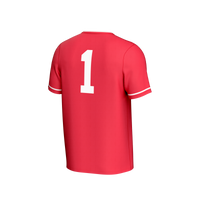 Boston University Soccer Jersey, Scarlet Sportswear Jersey Shirt, Lightweight Breathable Athletic Jersey, Casual Gift for Men, Style 203959414