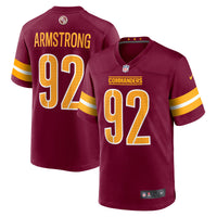 Dorance Armstrong Washington Commanders Football Jersey, Sportswear Jersey Shirt, Lightweight Breathable Athletic Jersey, Casual Gift for Men