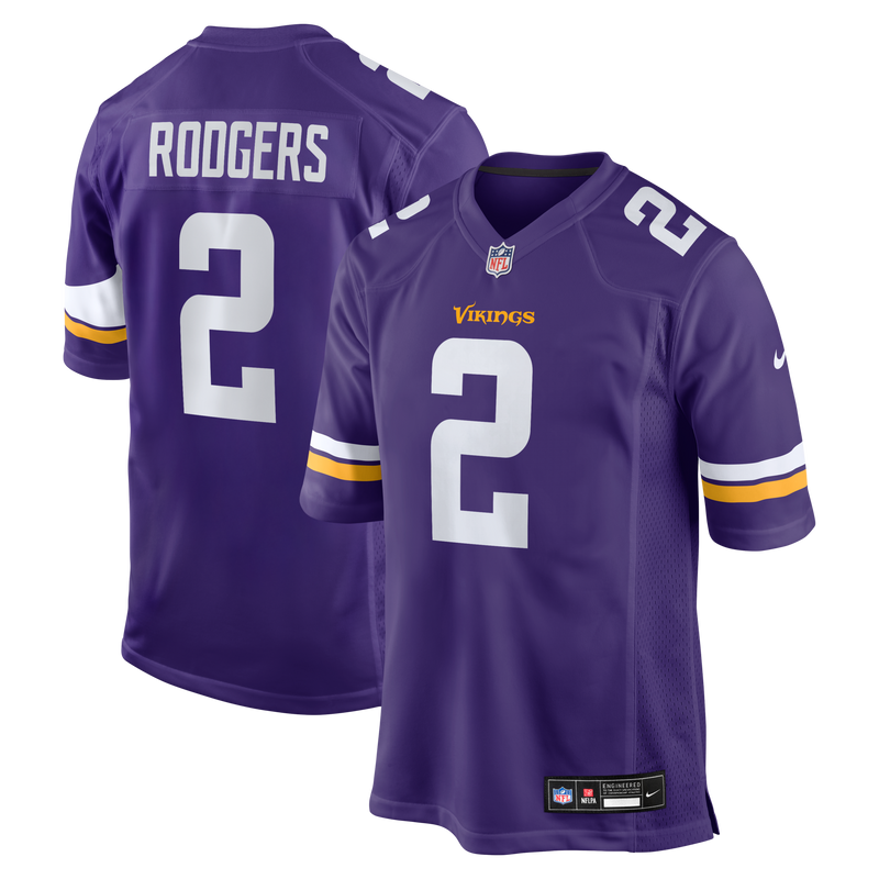 Isaiah Rodgers Minnesota Vikings Football Jersey, Purple Sportswear Jersey Shirt, Lightweight Breathable Athletic Jersey, Casual Gift for Men