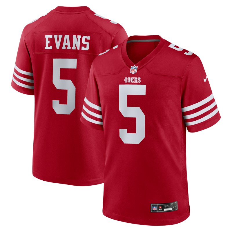 Mike Evans San Francisco 49ers Football Jersey, Sportswear Jersey Shirt, Lightweight Athletic Jersey, Casual Gift for Men, Style 201359789