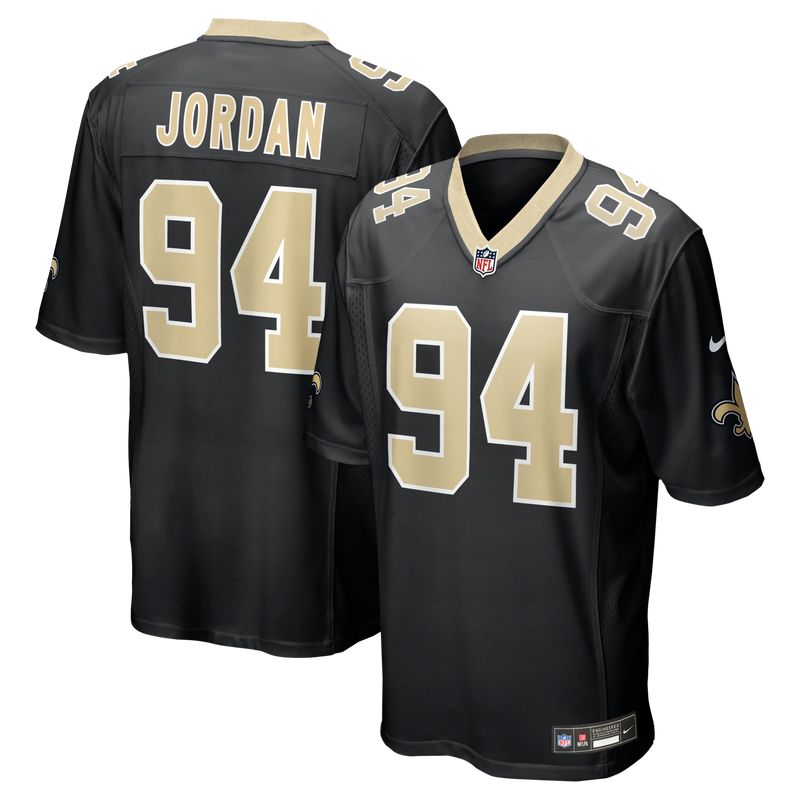 Cameron Jordan New Orleans Saints Football Jersey, Black Sportswear Jersey Shirt, Lightweight Breathable Athletic Jersey, Casual Gift for Men