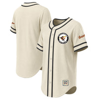 Baltimore Orioles Baseball Jersey, Natural Throwback Sportswear Jersey Shirt, Lightweight Breathable Athletic Jersey, Casual Gift for Men