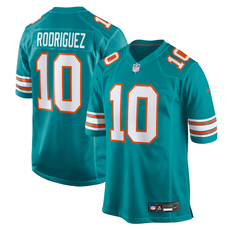 Jacob Rodriguez Miami Dolphins Football Jersey, Sportswear Jersey Shirt, Lightweight Athletic Jersey, Casual Gift for Men, Style 204312938