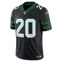 Breece Hall New York Jets Football Jersey, Black Limited Sportswear Jersey Shirt, Lightweight Breathable Athletic Jersey, Casual Gift for Men