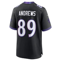 Mark Andrews Baltimore Ravens Football Jersey, Black Game Sportswear Jersey Shirt, Lightweight Breathable Athletic Jersey, Casual Gift for Men