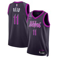 Naz Reid Minnesota Timberwolves Basketball Jersey, Black Swingman Sportswear Jersey Shirt, Sleeveless Athletic Tank Jersey, Casual Gift for Men