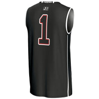 Jackson State Tigers Basketball Jersey, Black Lightweight Sportswear Jersey Shirt, Sleeveless Athletic Tank Jersey, Casual Gift for Men