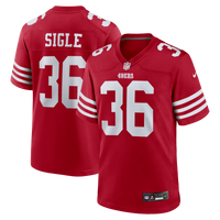 Marques Sigle San Francisco 49ers Football Jersey, Scarlet Sportswear Jersey Shirt, Lightweight Breathable Athletic Jersey, Casual Gift for Men