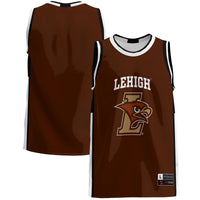 Lehigh Mountain Hawks Basketball Jersey, Brown Sportswear Jersey Shirt, Sleeveless Athletic Tank Jersey, Casual Gift for Men, Style 4726076