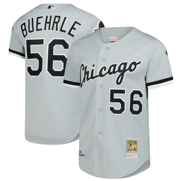 Chicago White Sox Mark Buehrle Gray 2005 Throwback Authentic Jersey