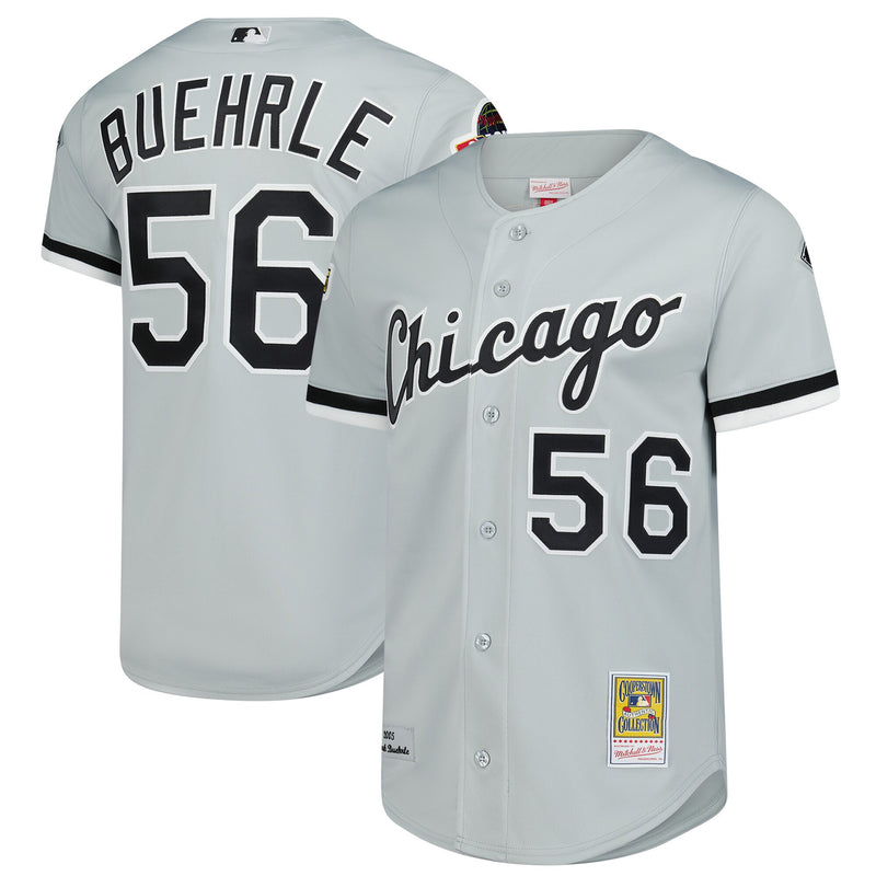 Mark Buehrle Chicago White Sox Baseball Jersey, Gray Sportswear Jersey Shirt, Lightweight Breathable Athletic Jersey, Casual Gift for Men