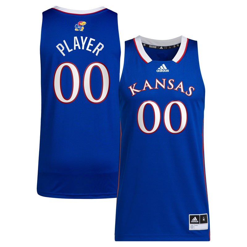 Kansas Jayhawks Basketball Jersey, Royal Sportswear Jersey Shirt, Sleeveless Athletic Tank Jersey, Casual Gift for Men, Style 5340583