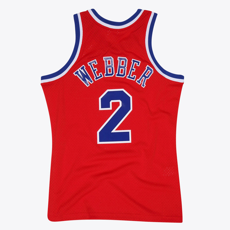 Washington Bullets Chris Webber 1994 Hardwood Basketball Jersey, Sportswear Jersey Shirt, Sleeveless Athletic Tank Jersey, Casual Gift for Men