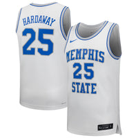 Memphis Tigers Basketball Jersey, White Replica Home Sportswear Jersey Shirt, Sleeveless Athletic Tank Jersey, Casual Gift for Men