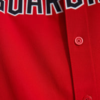 Cleveland Guardians Baseball Jersey, Red Limited Alternate Sportswear Jersey Shirt, Lightweight Breathable Athletic Jersey, Casual Gift for Men