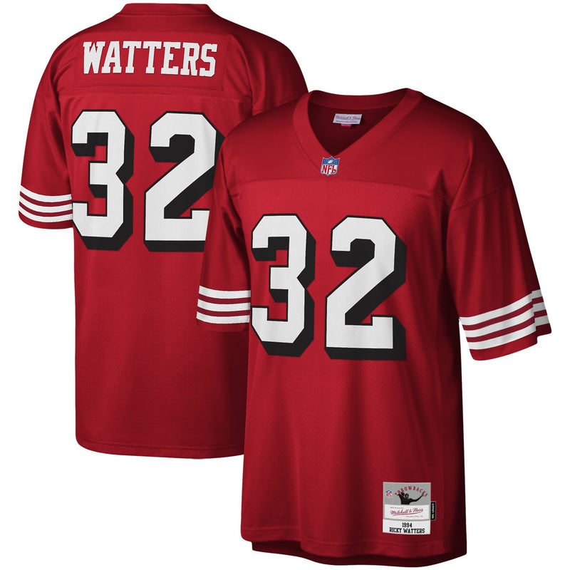 Ricky Watters San Francisco 49ers Football Jersey, Sportswear Jersey Shirt, Lightweight Athletic Jersey, Casual Gift for Men, Style 3604295