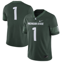 Michigan State Spartans Football Jersey, Sportswear Jersey Shirt, Lightweight Breathable Athletic Jersey, Casual Gift for Men, Style 5257395