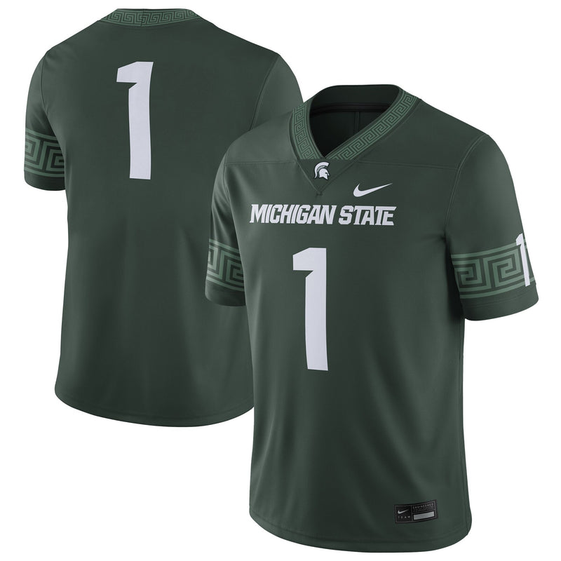 Michigan State Spartans Football Jersey, Sportswear Jersey Shirt, Lightweight Breathable Athletic Jersey, Casual Gift for Men, Style 5257395