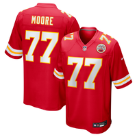 Jaylon Moore Kansas City Chiefs Football Jersey, Red Game Sportswear Jersey Shirt, Lightweight Breathable Athletic Jersey, Casual Gift for Men