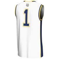Marquette Golden Eagles Basketball Jersey, White Lightweight Sportswear Jersey Shirt, Sleeveless Athletic Tank Jersey, Casual Gift for Men