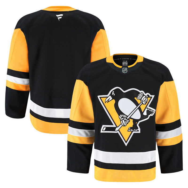 Pittsburgh Penguins Hockey Jersey, Black Sportswear Jersey Shirt, Long Sleeve Hockey Sweater Jersey, Casual Gift for Men, Style 201897973