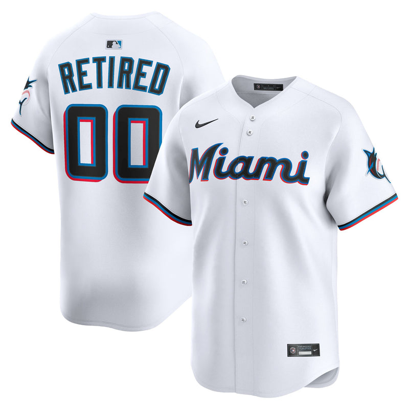 Miami Marlins Baseball Jersey, White Sportswear Jersey Shirt, Lightweight Breathable Athletic Jersey, Casual Gift for Men, Style 202808913