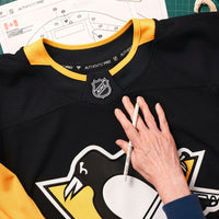 Pittsburgh Penguins Hockey Jersey, Black Sportswear Jersey Shirt, Long Sleeve Hockey Sweater Jersey, Casual Gift for Men, Style 201897973