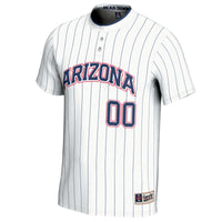 Arizona Wildcats Softball Jersey, White Lightweight Sportswear Jersey Shirt, Lightweight Breathable Athletic Jersey, Casual Gift for Men