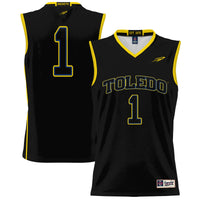 Toledo Rockets Basketball Jersey, Black Lightweight Sportswear Jersey Shirt, Sleeveless Athletic Tank Jersey, Casual Gift for Men