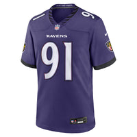 Trey Hendrickson Baltimore Ravens Football Jersey, Purple Sportswear Jersey Shirt, Lightweight Breathable Athletic Jersey, Casual Gift for Men