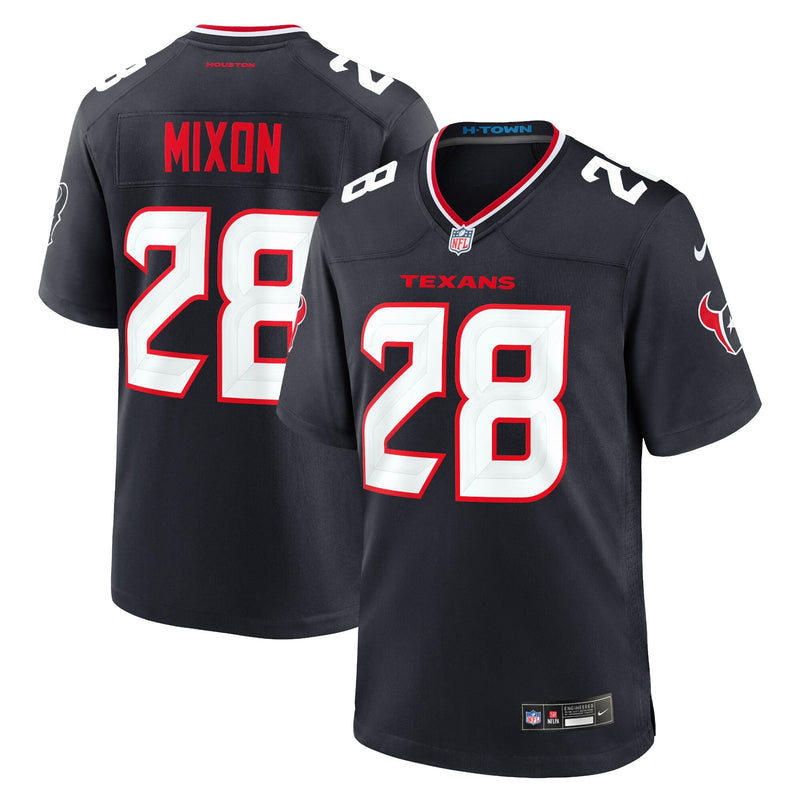 Joe Mixon Houston Texans Football Jersey, Navy Game Sportswear Jersey Shirt, Lightweight Breathable Athletic Jersey, Casual Gift for Men