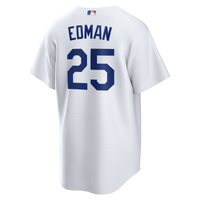 Tommy Edman Los Angeles Dodgers Baseball Jersey, White Sportswear Jersey Shirt, Lightweight Breathable Athletic Jersey, Casual Gift for Men