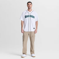 Brendan Donovan Seattle Mariners Baseball Jersey, White Sportswear Jersey Shirt, Lightweight Breathable Athletic Jersey, Casual Gift for Men